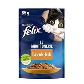 Felix 85 Gr Tavuklu Kedi Poşet Mama