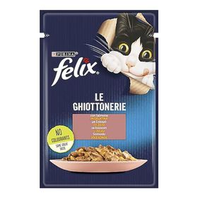 Felix Çifte Lezzet Somonlu ve Sardalyalı 85x12 gr Yetişkin Kedi Konservesi