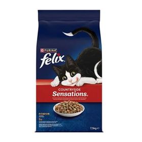 Felix Countryside Sensations Sığır ve Tavuk Etli 7.5 kg Kuru Kedi Maması