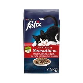Felix Countryside Sığır etli Tavuklu Sebzeli 7.5 kg Kuru Kedi Maması