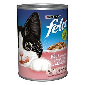 Felix Konserve Somonlu & Alabalıklı 400 gr Kedi Maması