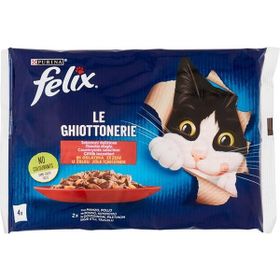Felix Multipack Sığır ve Tavuk Etli Yavru 4x85 gr Kedi Yaş Maması