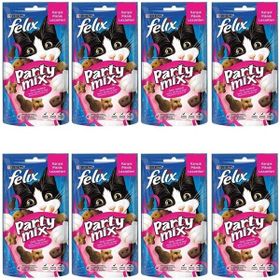 Felix Party Mix 8x60 gr Karışık Piknik Lezzetleri Kedi Ödülü