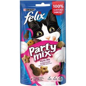 Felix Party Mix 8x60 gr Karışık Piknik Lezzetleri Kedi Ödülü