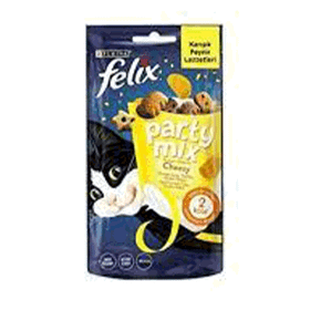 Felix Party Mix Karışık Peynir Lezzetli 60 gr Kedi Ödül Maması