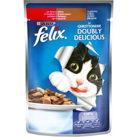 Felix Pouch Karışık 4x100 gr Kedi Maması
