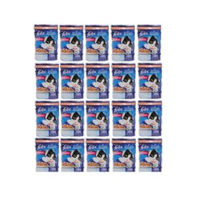 Felix Pouch Somonlu 20x100 gr Yaş Kedi Mama