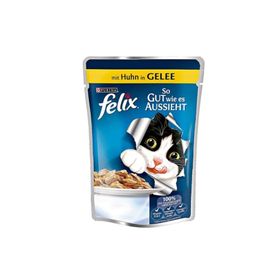 Felix Purina Tavuklu 3x100 gr Yaş Kedi Maması