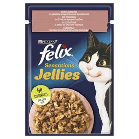 Felix Sensatıons Somon ve Karidesli 26x85 gr Yetişkin Yaş Kedi Maması