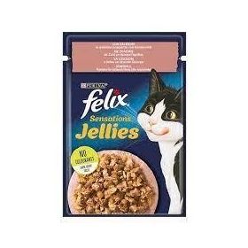 Felix Sensations Somonlu ve Karidesli Yaş 85 gr Kedi Maması