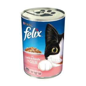 Felix Somon ve Alabalıklı 12x400 gr Kedi Maması