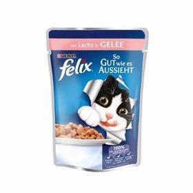Felix Somonlu Adult Pouch 100 gr Kedi Maması