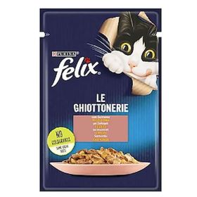 Felix Somonlu Pouch 85 gr 12'li Paket Kedi Yaş Maması