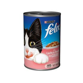 Felix Somonlu ve Alabalıklı 12x400 gr Konserve Kedi Maması