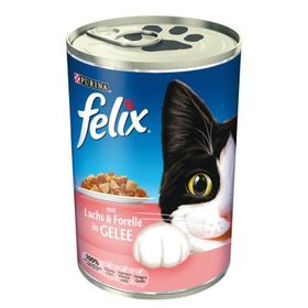 Felix Somonlu ve Alabalıklı 24x400 gr Kedi Konserve