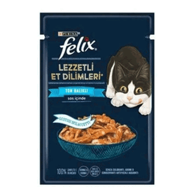 Felix Tasty Shreds Ton Balıklı 80 gr Kedi Maması