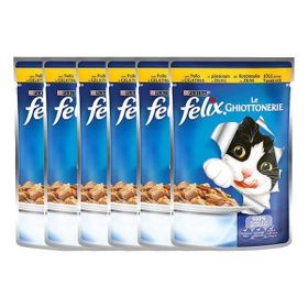 Felix Yavru Tavuk Etli Pouch 6x85 gr Kedi Yaş Maması