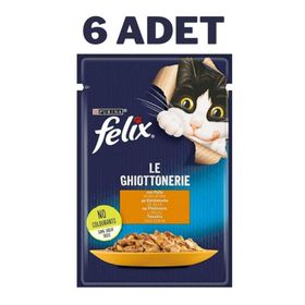 Felix/Purina Tavuklu Yetişkin Pouch 6x85 gr Kedi Konservesi