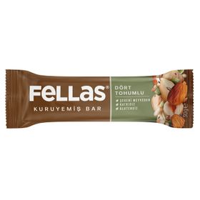 Fellas 30 gr Dört Tohumlu Kuruyemiş Bar