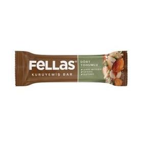 Fellas 30 gr Dört Tohumlu Kuruyemiş Bar
