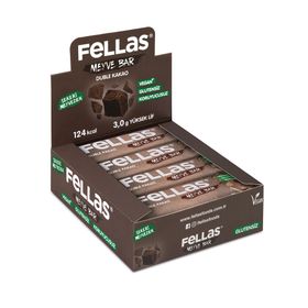 Fellas 35 gr Duble Kakaolu Meyve Bar (12 adet)