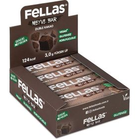 Fellas 35 gr Duble Kakaolu Meyve Bar (12 adet)