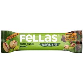 Fellas 40 gr Antep Fıstığı ve Kakaolu Meyve Bar