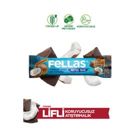 Fellas 40 gr Chialı ve Hindistan Cevizli Meyve Bar