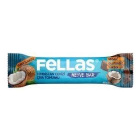 Fellas 40 gr Chialı ve Hindistan Cevizli Meyve Bar