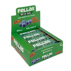 Fellas 40 gr Chialı ve Yaban Mersinli Meyve Barı