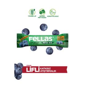 Fellas 40 gr Chialı ve Yaban Mersinli Meyve Barı