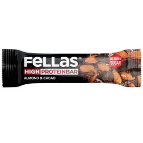 Fellas Yüksek Protein Bar - Badem ve Kakao 45 Gr