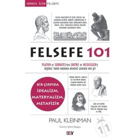 Felsefe 101- Paul Kleinman