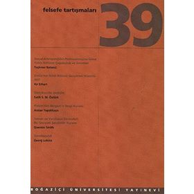 Felsefe Tartışmaları Sayı: 39 - Kollektif