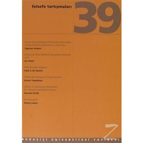Felsefe Tartışmaları Sayı: 39 - Kollektif