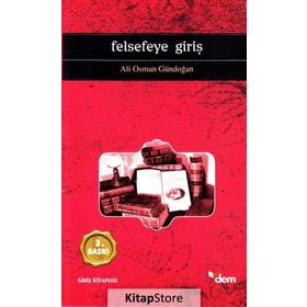 Felsefeye Giriş - Ali Osman Gündoğan