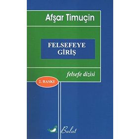 FELSEFEYE GIRIŞ REFERANS KITAPLAR - AHMET CEVIZCI