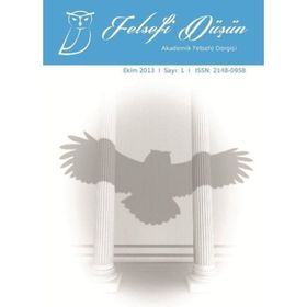 Felsefi Düşün Sayı 1 - Ekim 2013 - Kolektif