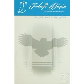 Felsefi Düşün Sayı 1 - Ekim 2013 - Kolektif