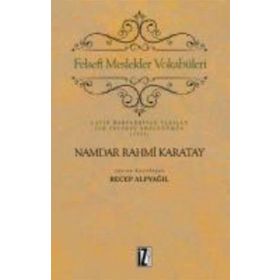 Felsefi Meslekler Vokabüleri - Namdar Rahmi Karatay