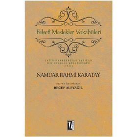 Felsefi Meslekler Vokabüleri - Namdar Rahmi Karatay