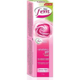 Fem Hassas Ciltler Gül 120 ml Tüy Dökücü Krem