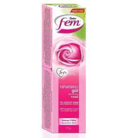 Fem Hassas Ciltler Gül 120 ml Tüy Dökücü Krem