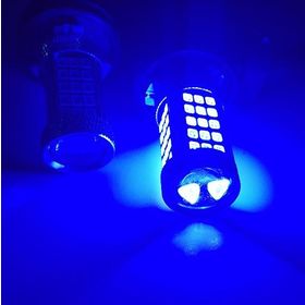 Femex 2835 Chip Mavi Renk Mercekli 66 Ledli H8/11- 9W- Sis Farları İçin Led Ampul