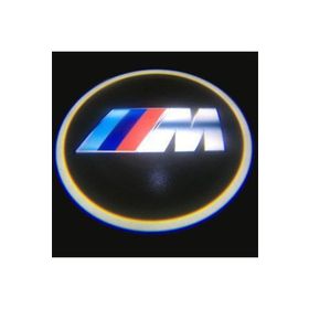 Femex Bmw Araçlar İçin Pilli Yapıştırmalı Kapı Altı Led Logo