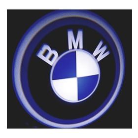 Femex Bmw Araçlar İçin Pilli Yapıştırmalı Kapı Altı Led Logo