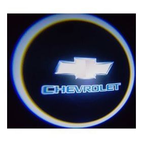 Femex Chevrolet Araçlar İçin Pilli Yapıştırmalı Kapı Altı Led Logo