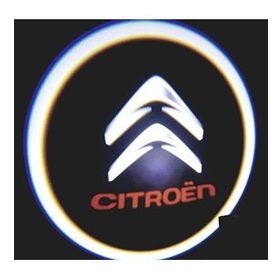 Femex Citröen Araçlar İçin Pilli Yapıştırmalı Kapı Altı Led Logo