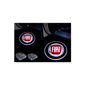 Femex Fiat Araçlar İçin Pilli Yapıştırmalı Kapı Altı Led Logo