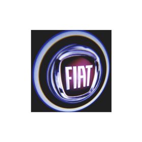 Femex Fiat Araçlar İçin Pilli Yapıştırmalı Kapı Altı Led Logo